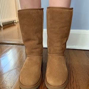 Tall uggs in original color